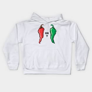 Red or Green? Kids Hoodie